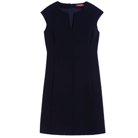 Max Mara Studio MSTGUINTO Kjole, Navy  